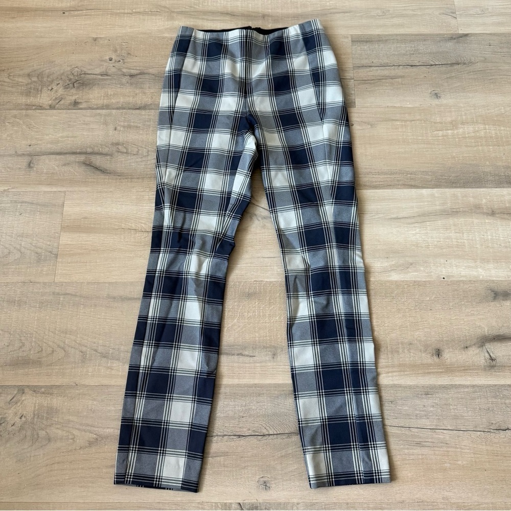 Rag & Bone blue grey plaid cigarette ankle pants - size 0 (XS) - Picture 6 of 8